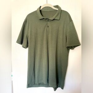 Men’s lululemon casual polo light green size L